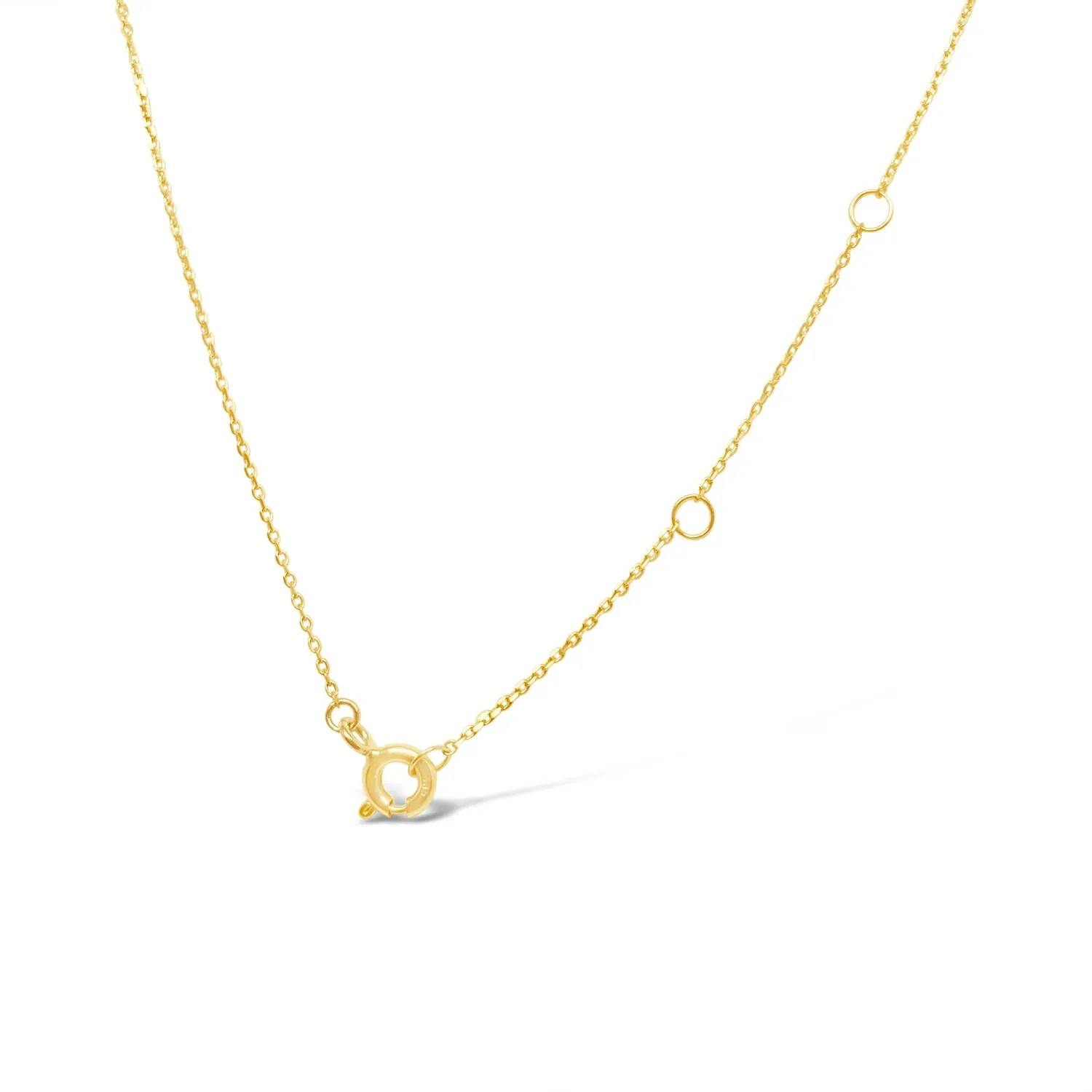 14K Gold Heart by the Yard Necklace