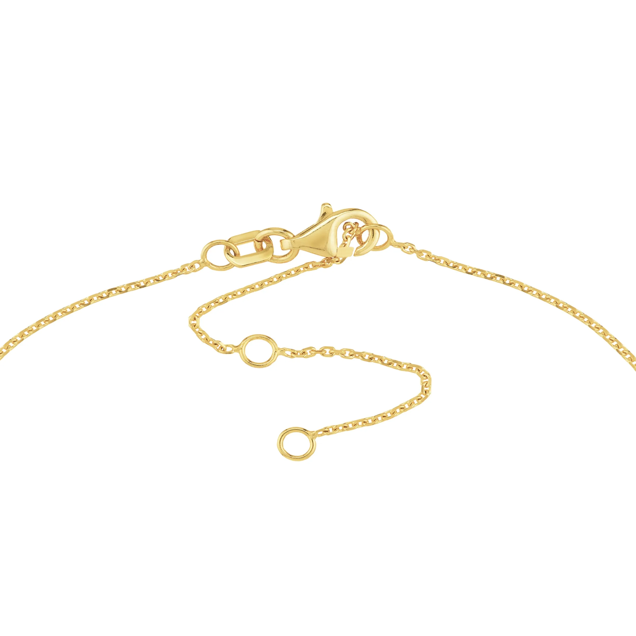 14K GOLD STARS ANKLET