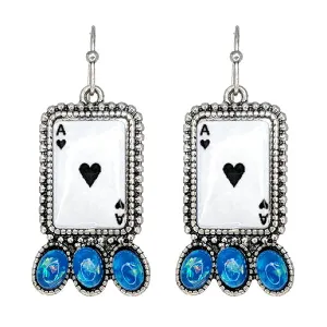 Ace High Dangle Earrings
