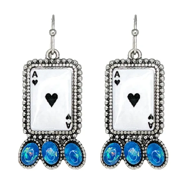 Ace High Dangle Earrings