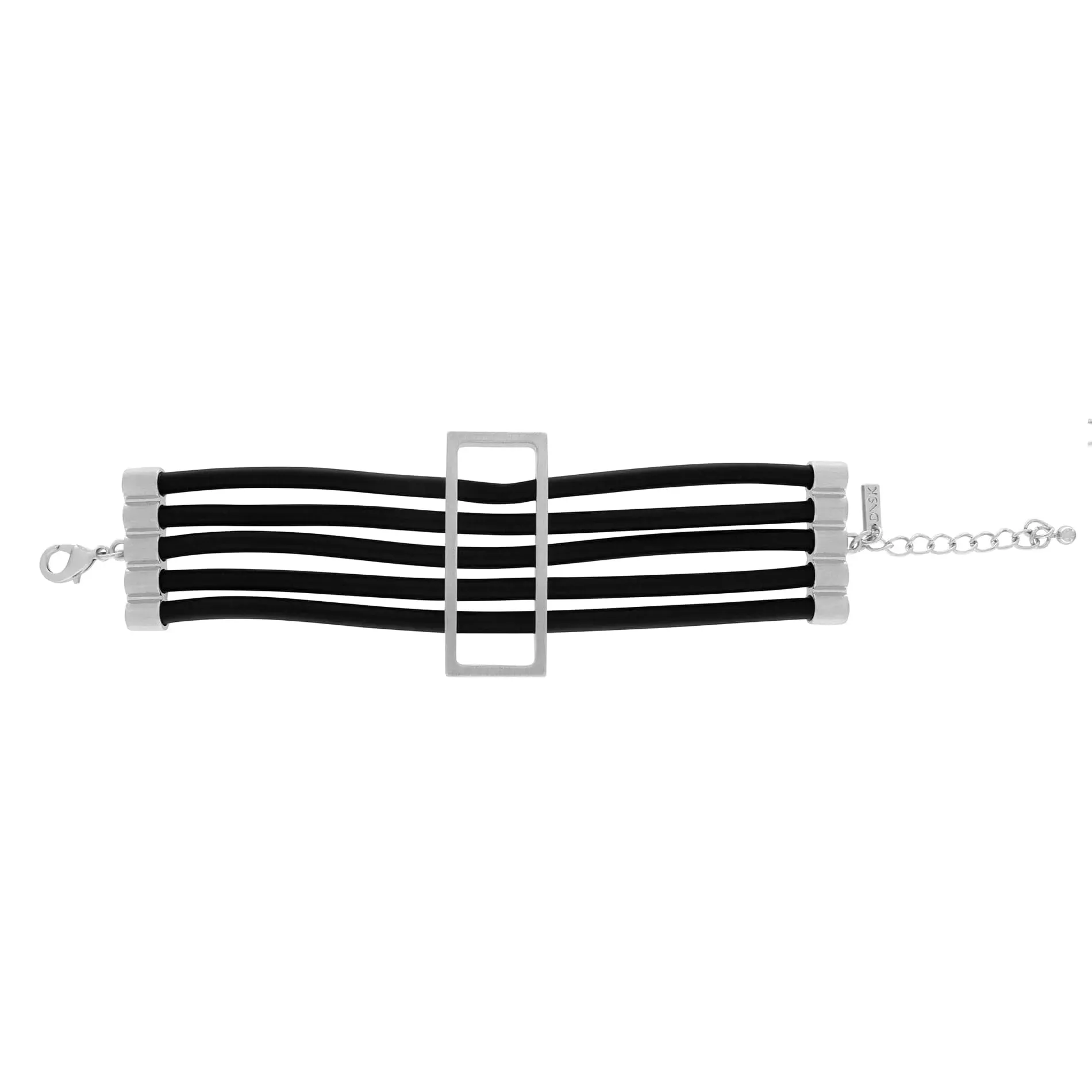 Alaya Open Square Bracelet Silver Plating