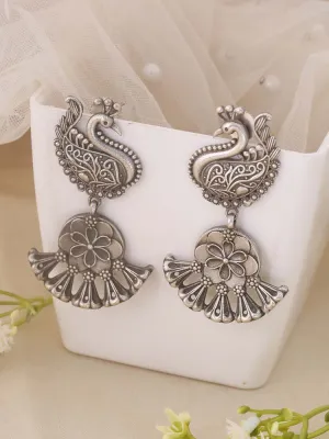 Antique Tanaz Oxidised Danglers