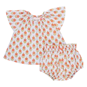 Baby Girls Willow 2-Piece Set - Blue Dahlia