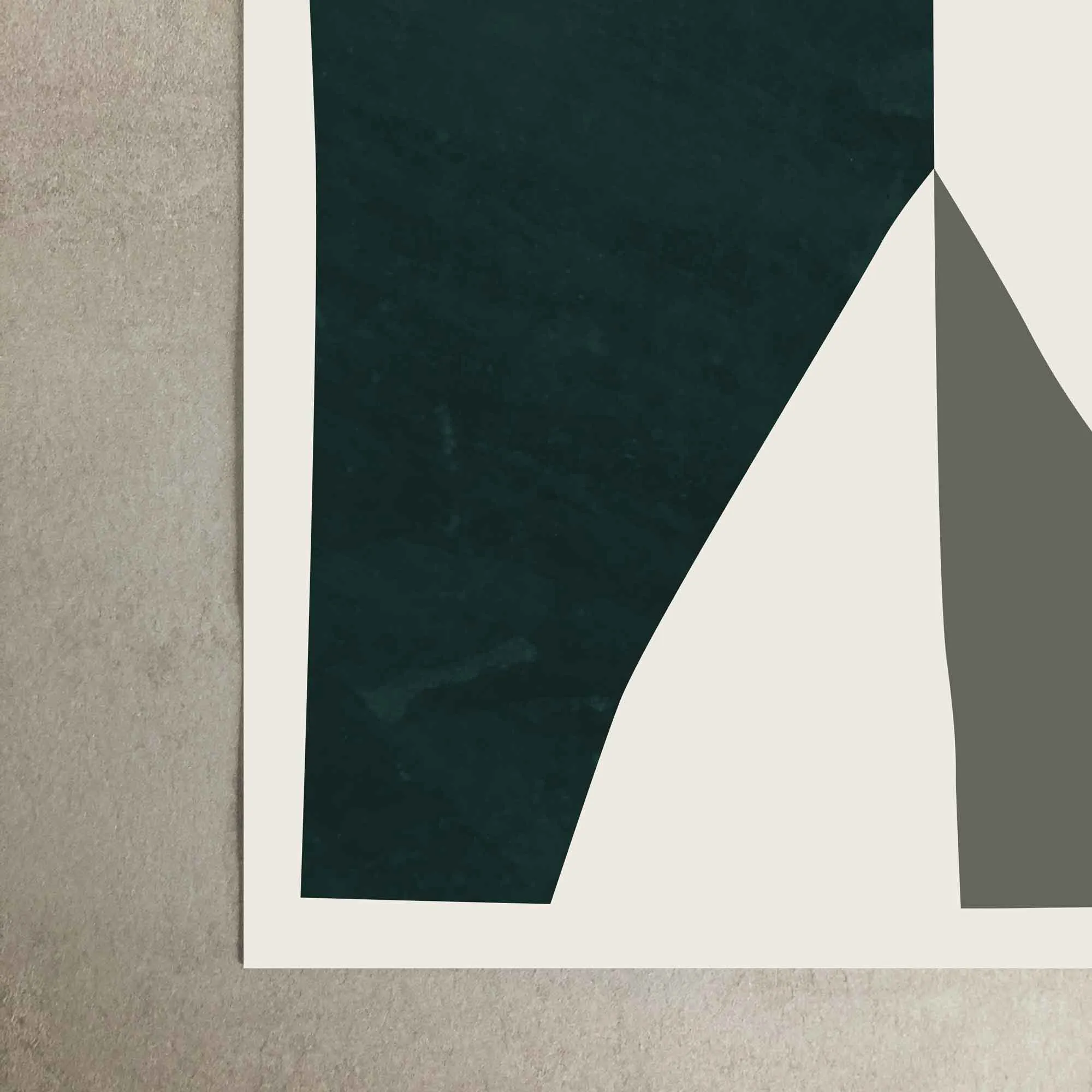 Boho Desert Mountain Print