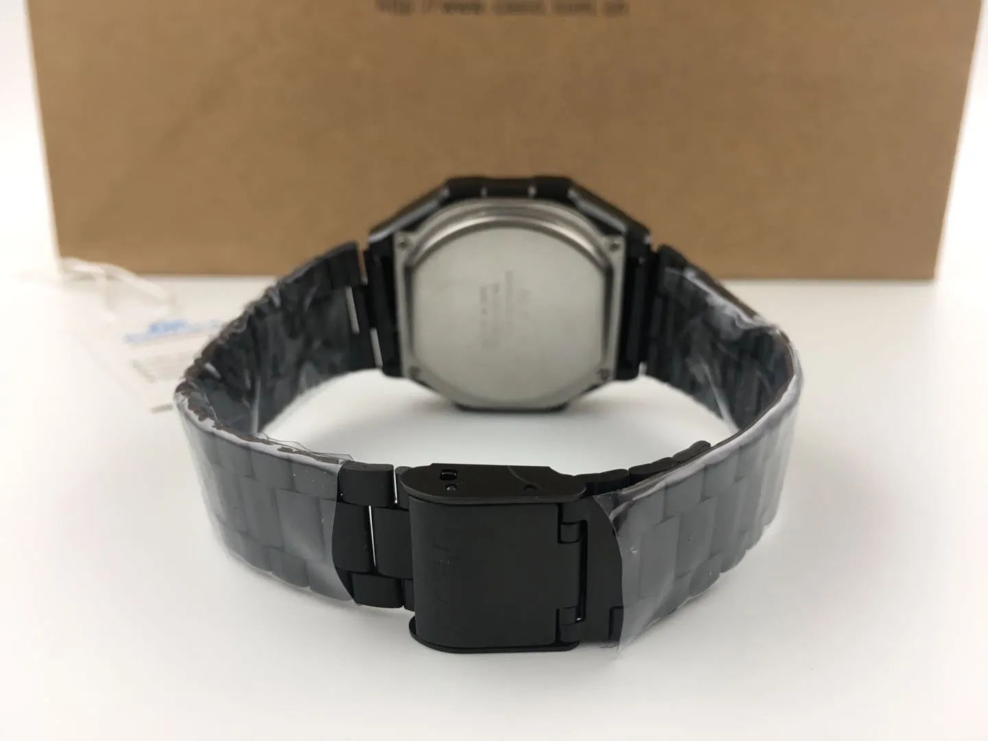 CASIO Vintage Touch Screen LED Watch - Black