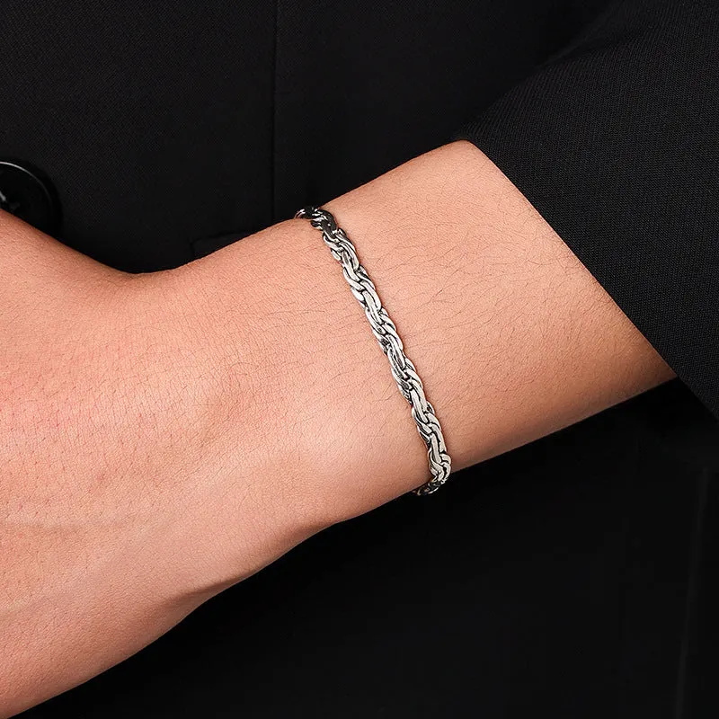 Chic Chain Bracelet for Men - Vienna Verve Collection by Planderful