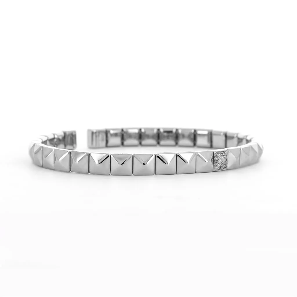 Chimento - Armillas Pyramis Flex Bracelet - White Gold