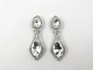 Classic Long Drop Design Earrings