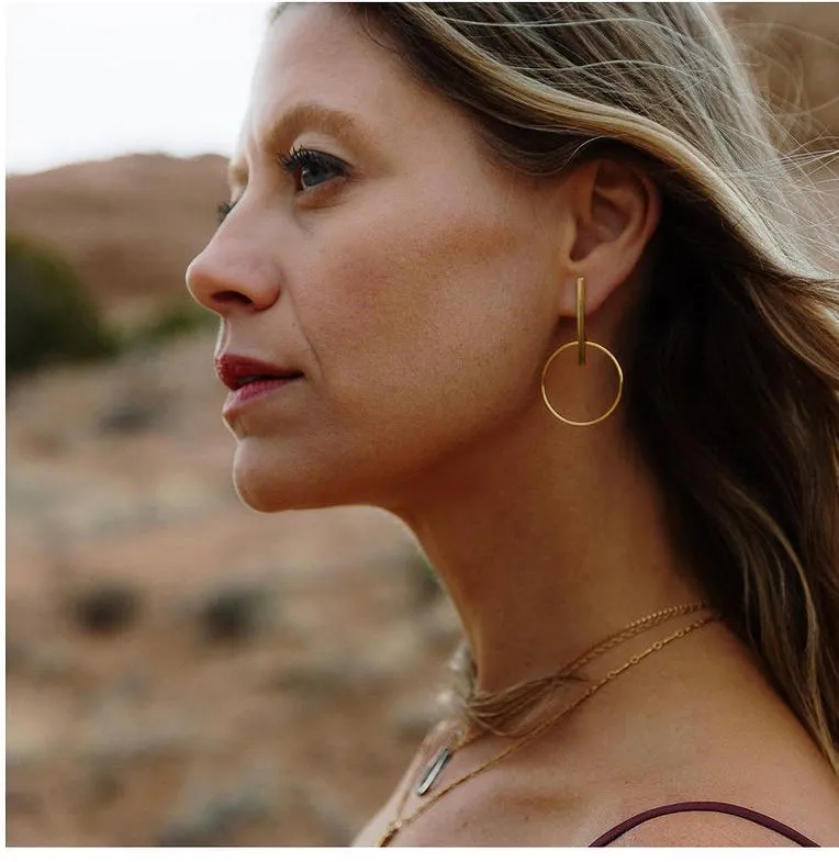 Clock Earrings