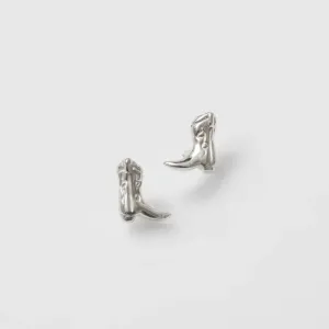 Cowboy Stud Earrings (Silver)