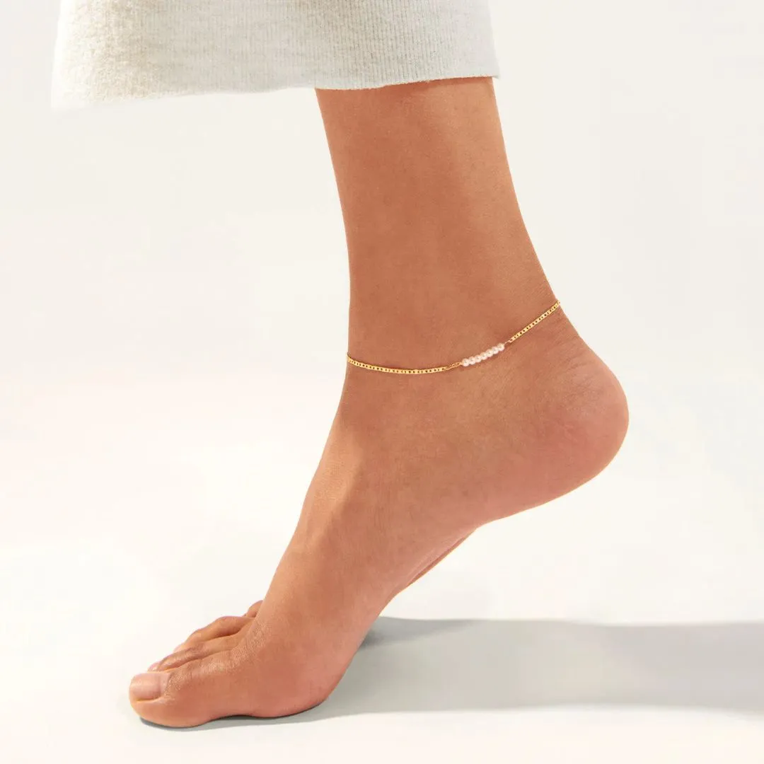 Delphine Anklet (Gold)