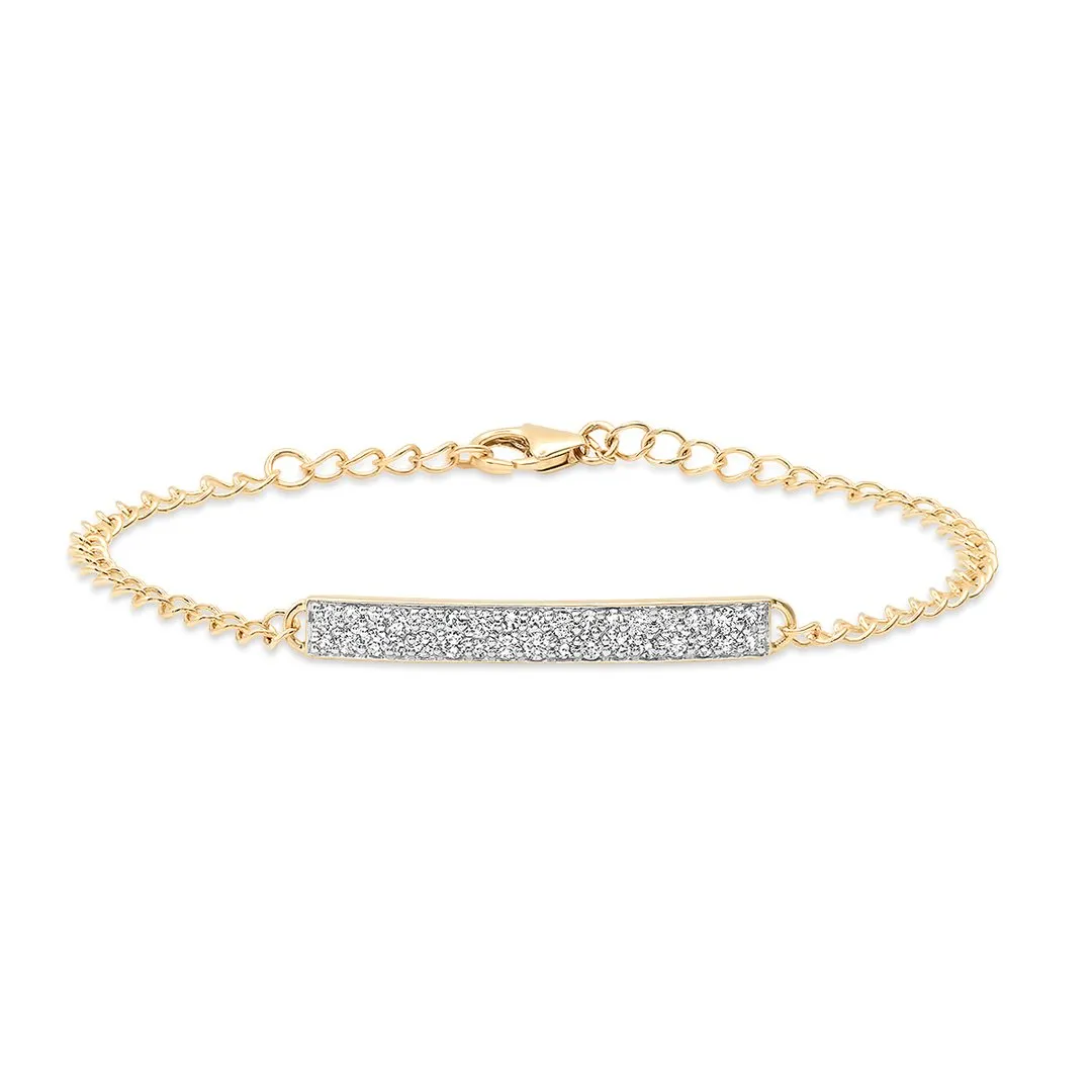 Eriness Diamond ID Bracelet