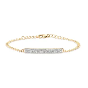 Eriness Diamond ID Bracelet
