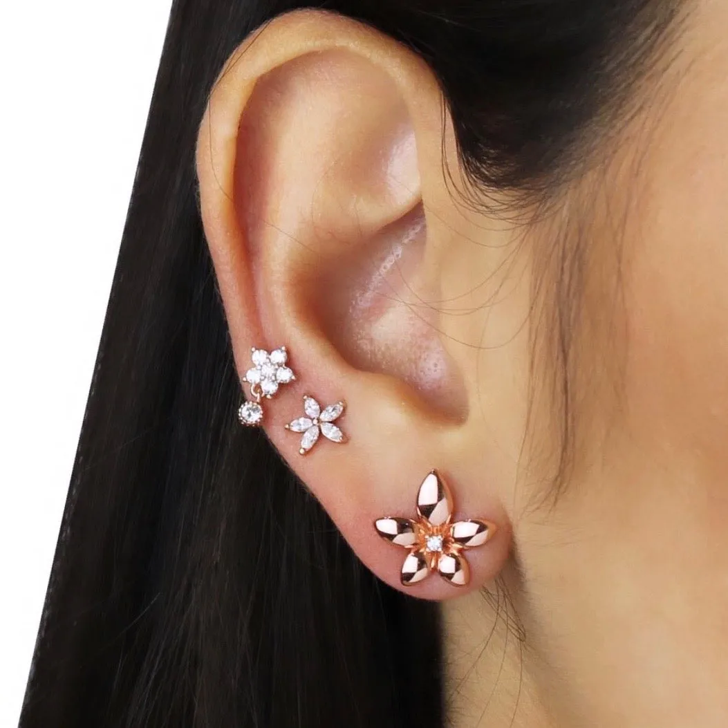 FLOWER STUD EARRING