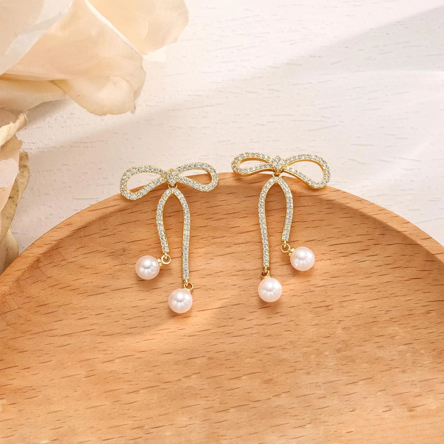 Foxgirl 4 Pairs Chunky Small Huggie Hoop Earrings for Women - Dainty 14K Gold/Sterling Silver Plated Hypoallergenic Lightweight Stack Earring Sets for Multiple Piercing Trendy Jewelry