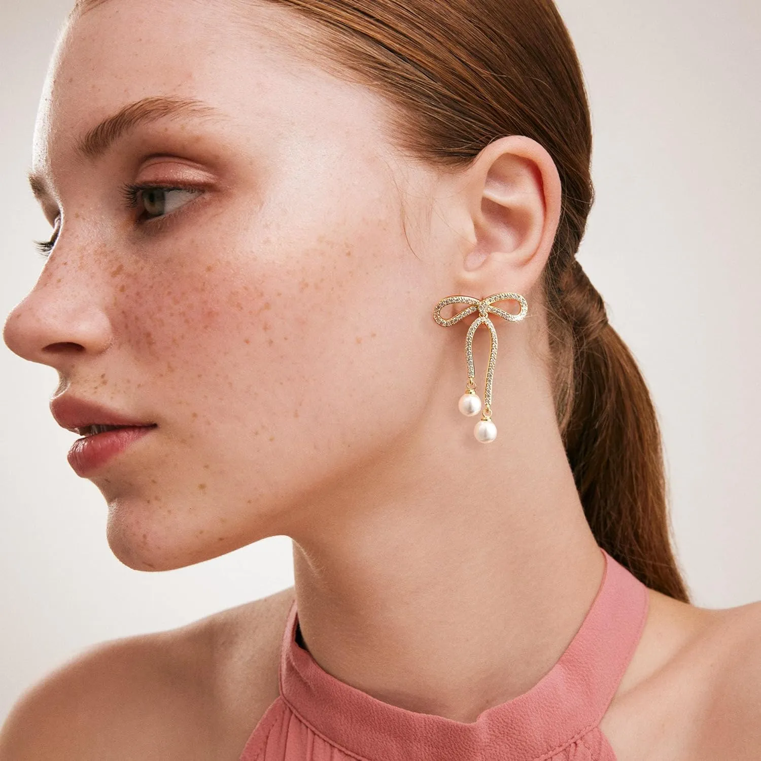 Foxgirl 4 Pairs Chunky Small Huggie Hoop Earrings for Women - Dainty 14K Gold/Sterling Silver Plated Hypoallergenic Lightweight Stack Earring Sets for Multiple Piercing Trendy Jewelry