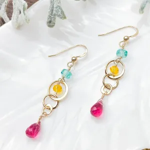 Fun Everyday Colorful Drop Earrings