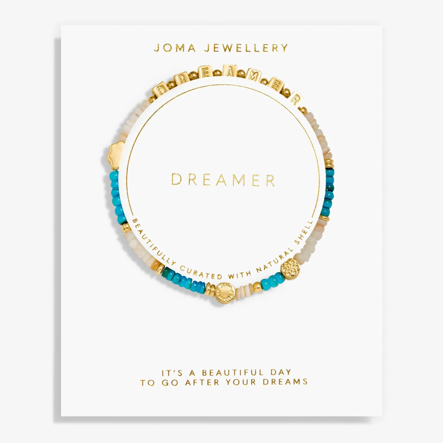 Happy Little Moments Dreamer Gold Plated Bracelet 7529