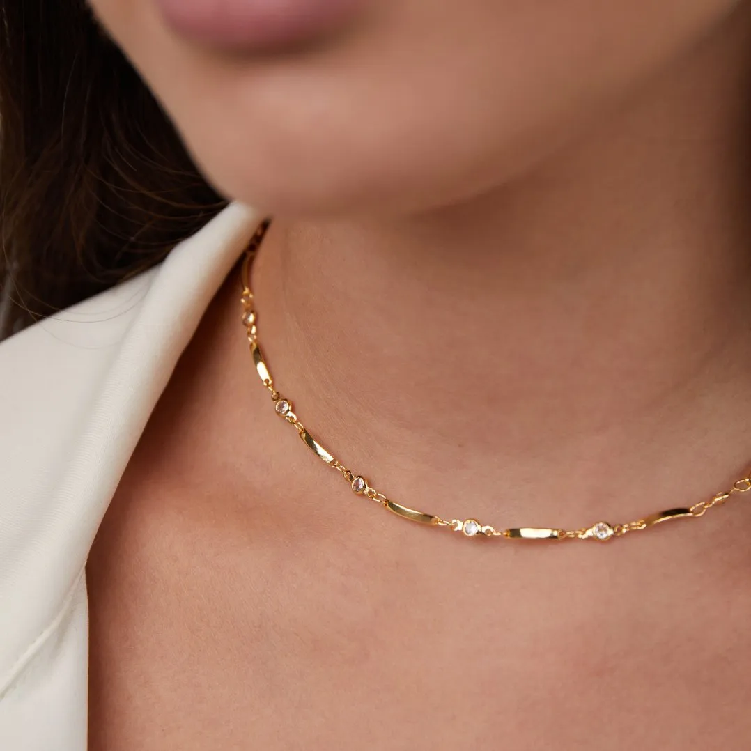 Hattie Crystal Necklace