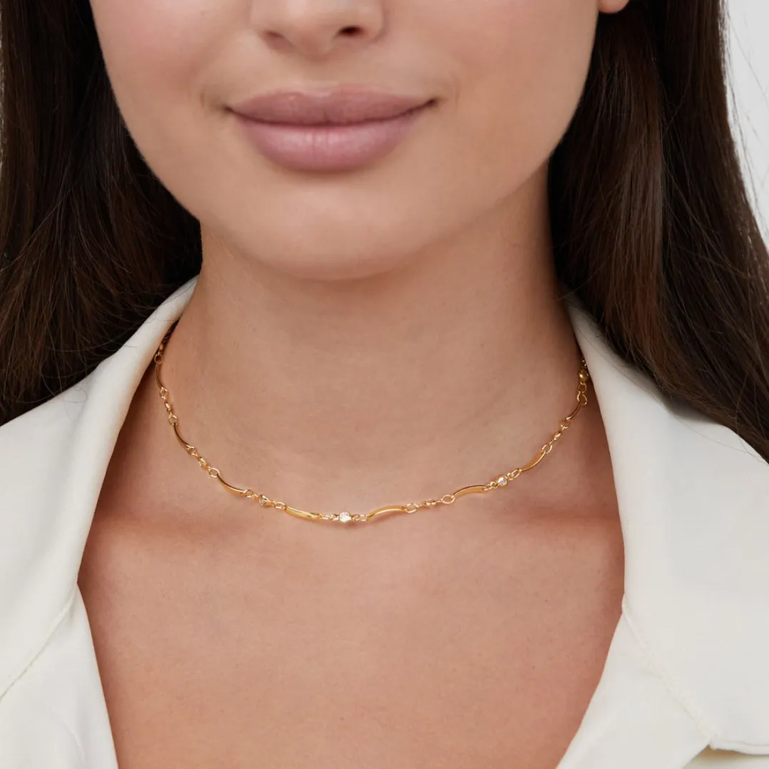 Hattie Crystal Necklace
