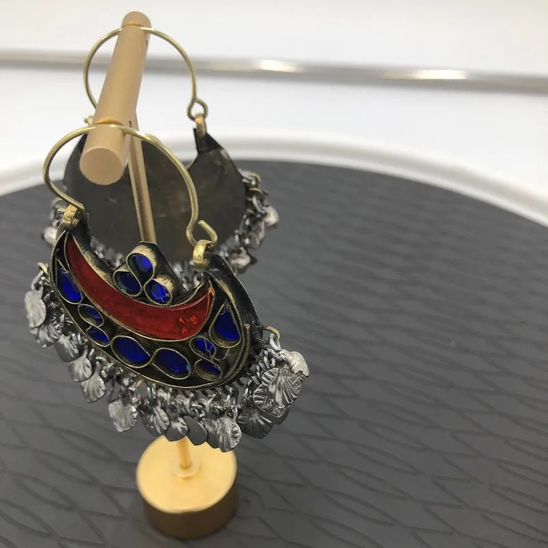 Hoop Style Ethnic Bali Earrings