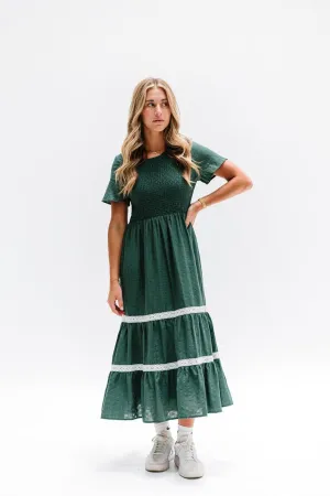 Isla Dress in Green