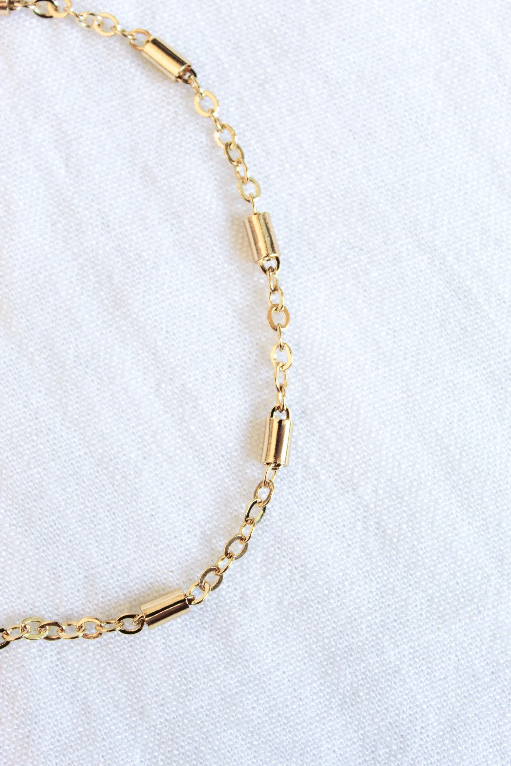 Kinsey Designs Azure Tube Chain Anklet