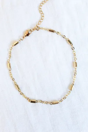 Kinsey Designs Azure Tube Chain Anklet