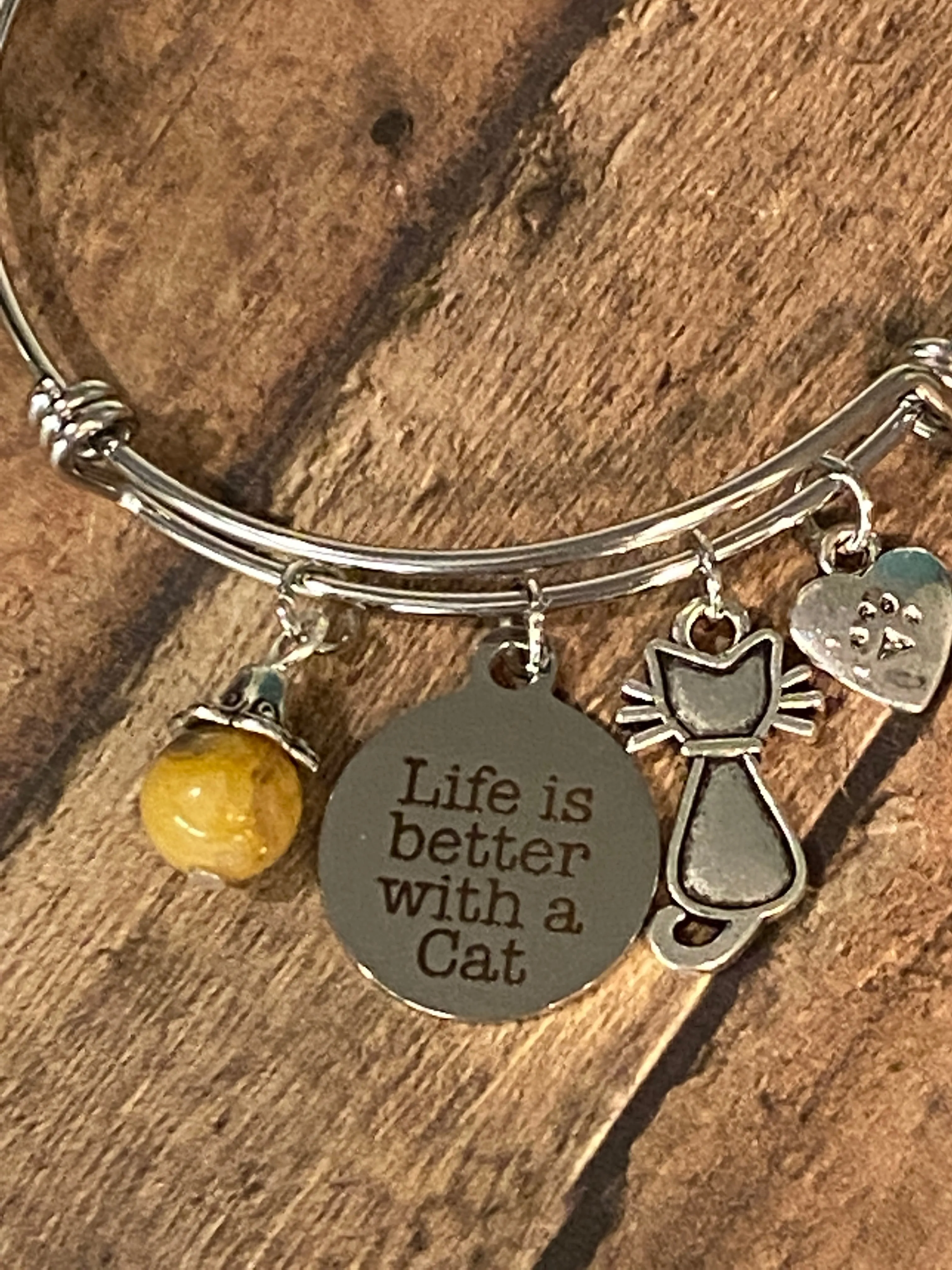 LIFE IS BETTER W/A CAT (B135)
