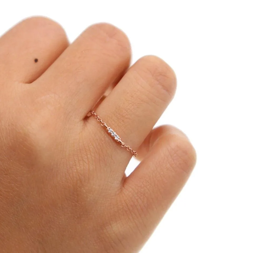 Lyra Sterling 925 Silver Ring - LAST CHANCE!