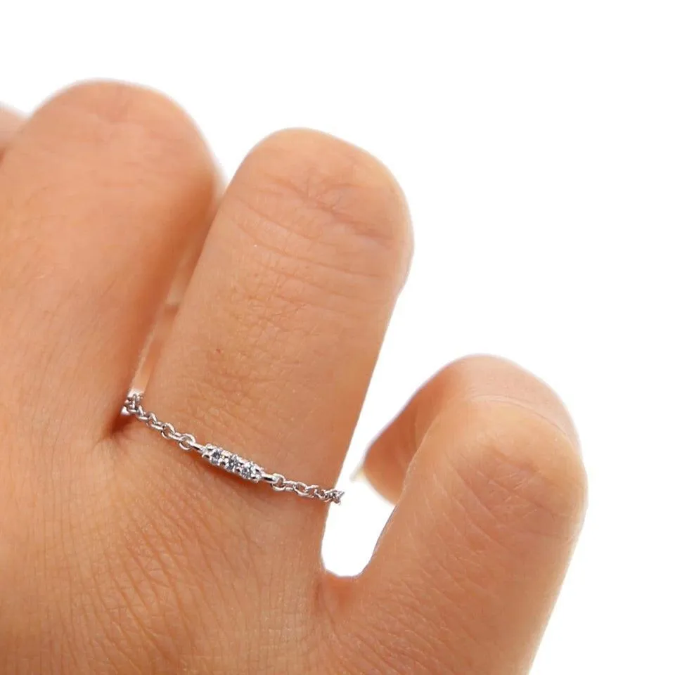 Lyra Sterling 925 Silver Ring - LAST CHANCE!