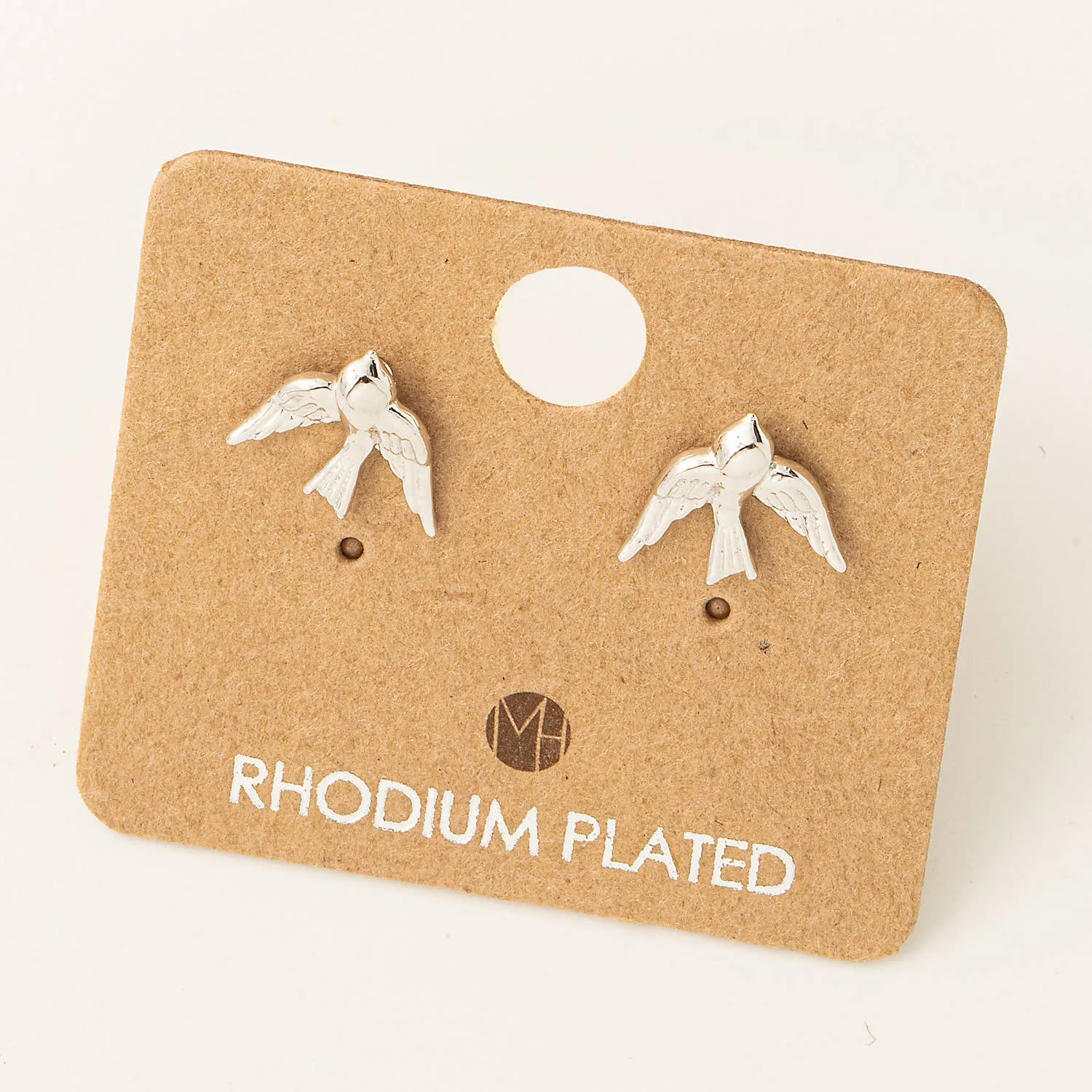 Mini Bird Stud Earrings