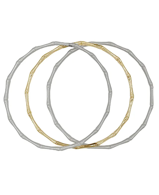 Multi-Layered Bracelet-Silver/Gold