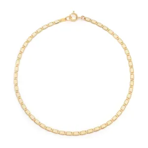 Nostalgia Spark Anklet | 14k Gold