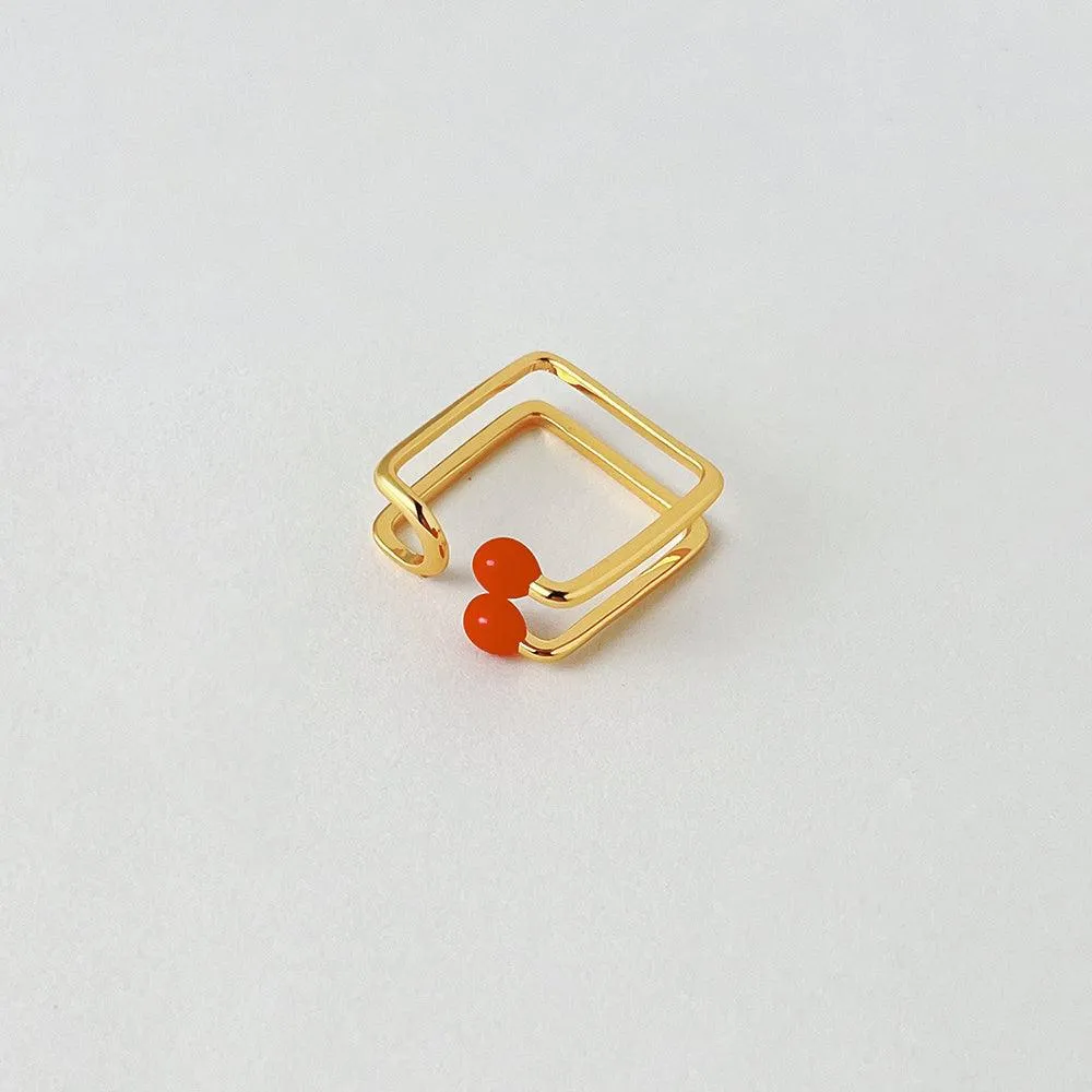 Original Design Geometric Ring