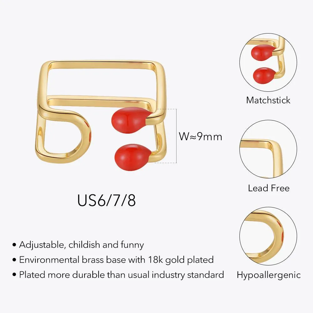 Original Design Geometric Ring