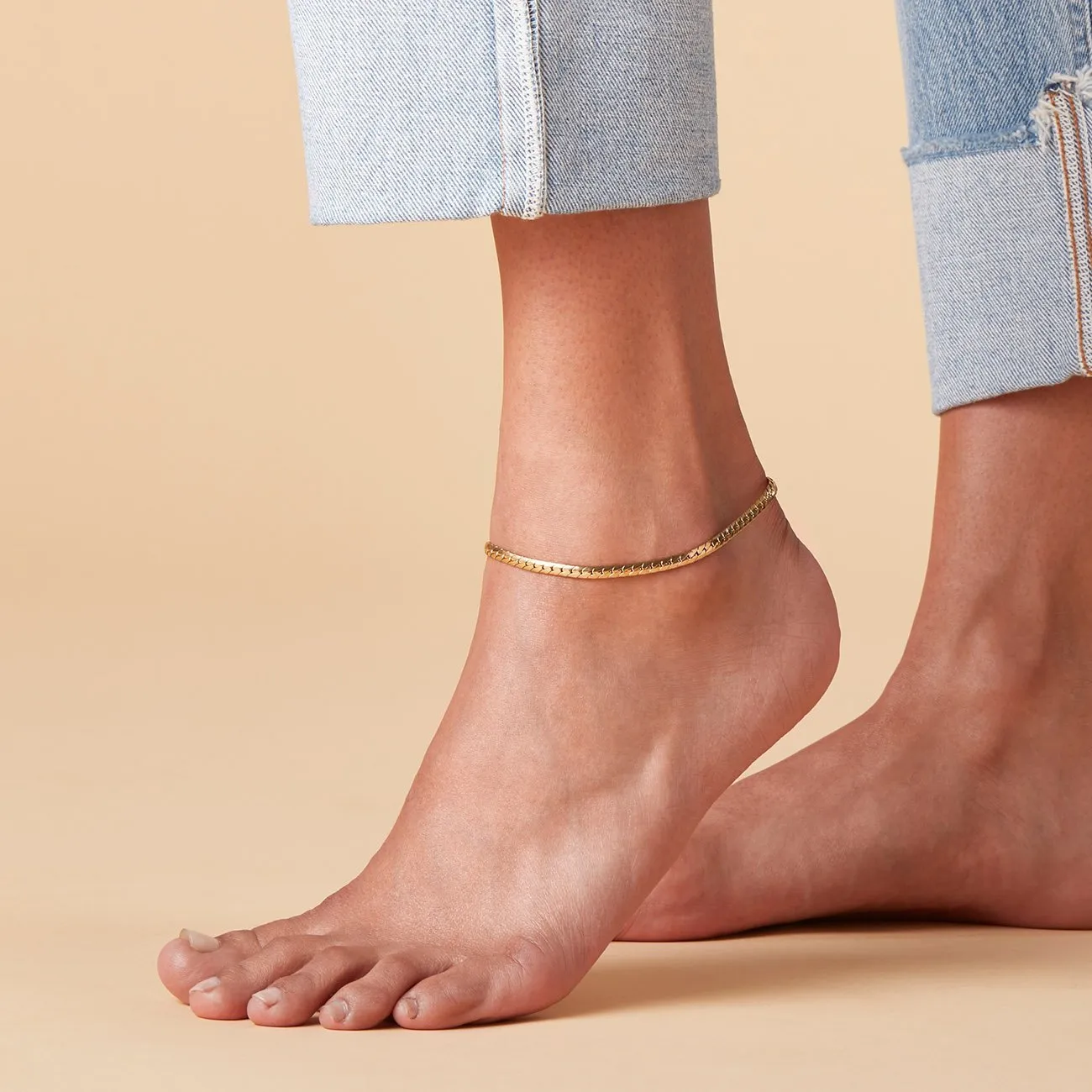Priya Anklet (Gold)