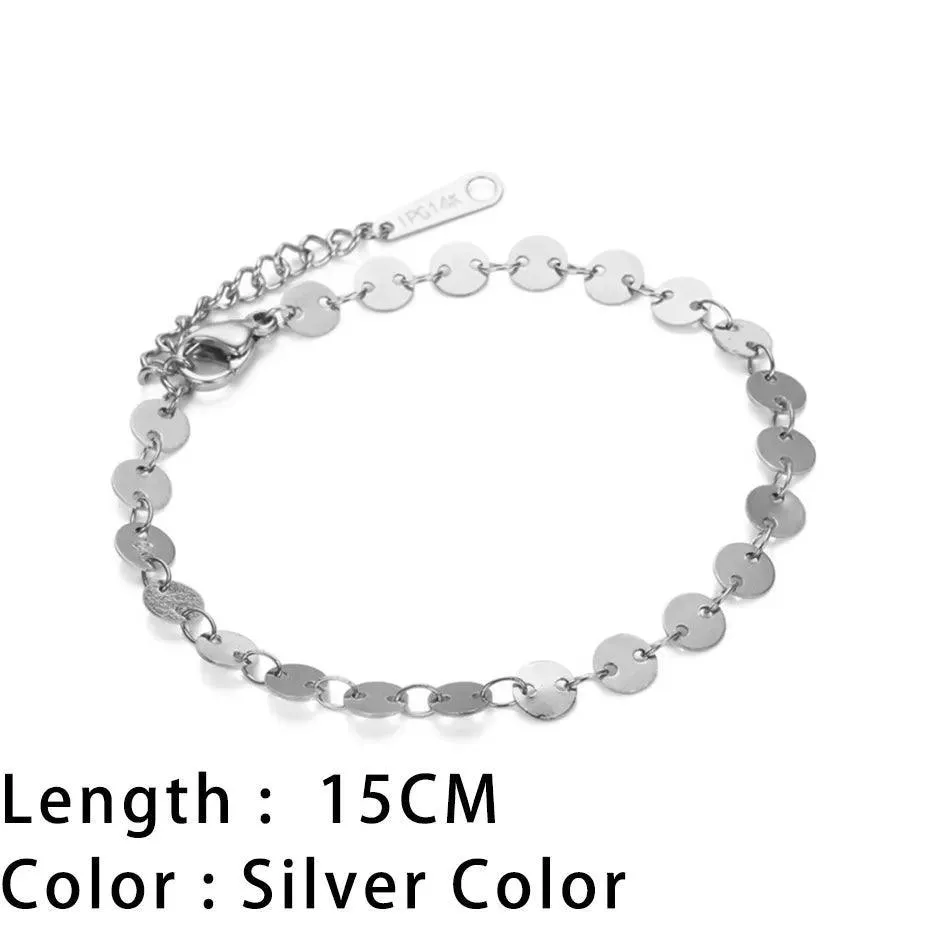 SUNIBI Classic Snake Chain Bracelet: Chic Women's Jewelry Piece