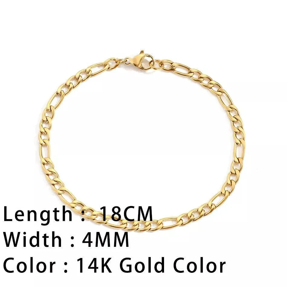 SUNIBI Classic Snake Chain Bracelet: Chic Women's Jewelry Piece