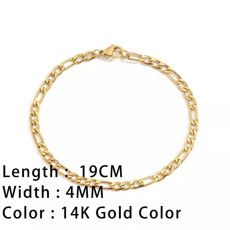 SUNIBI Classic Snake Chain Bracelet: Chic Women's Jewelry Piece