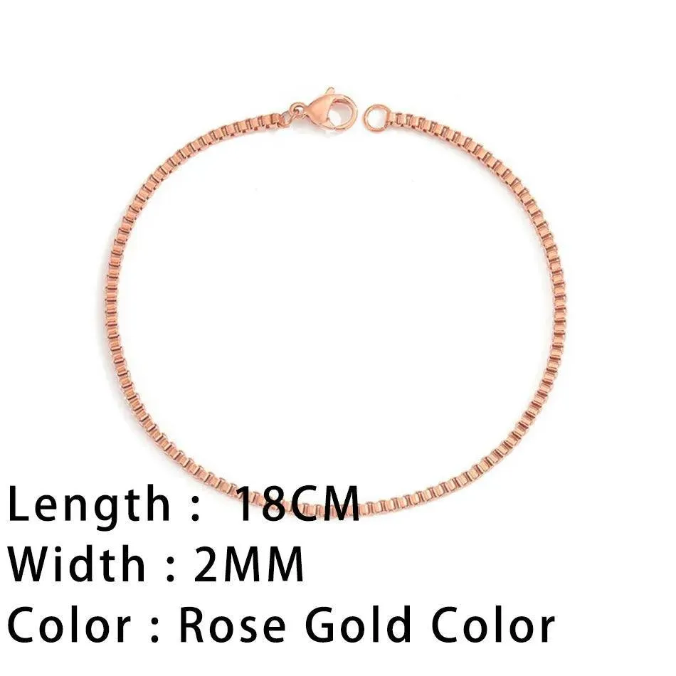 SUNIBI Classic Snake Chain Bracelet: Chic Women's Jewelry Piece