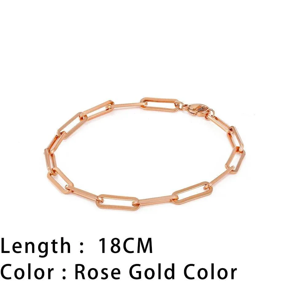 SUNIBI Classic Snake Chain Bracelet: Chic Women's Jewelry Piece