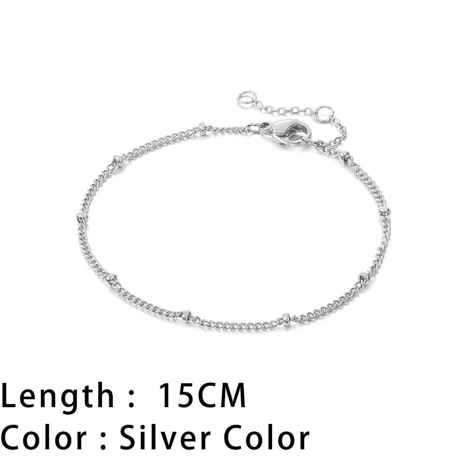 SUNIBI Classic Snake Chain Bracelet: Chic Women's Jewelry Piece