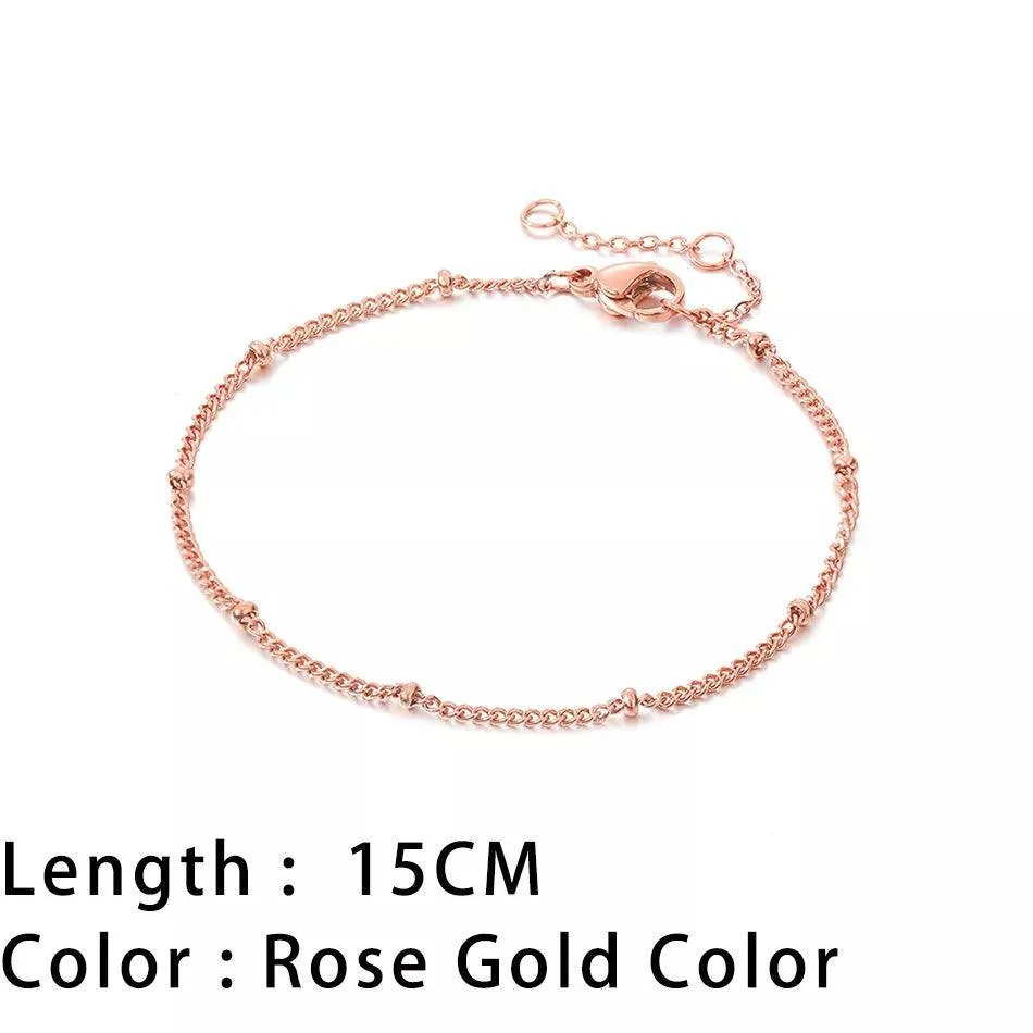 SUNIBI Classic Snake Chain Bracelet: Chic Women's Jewelry Piece