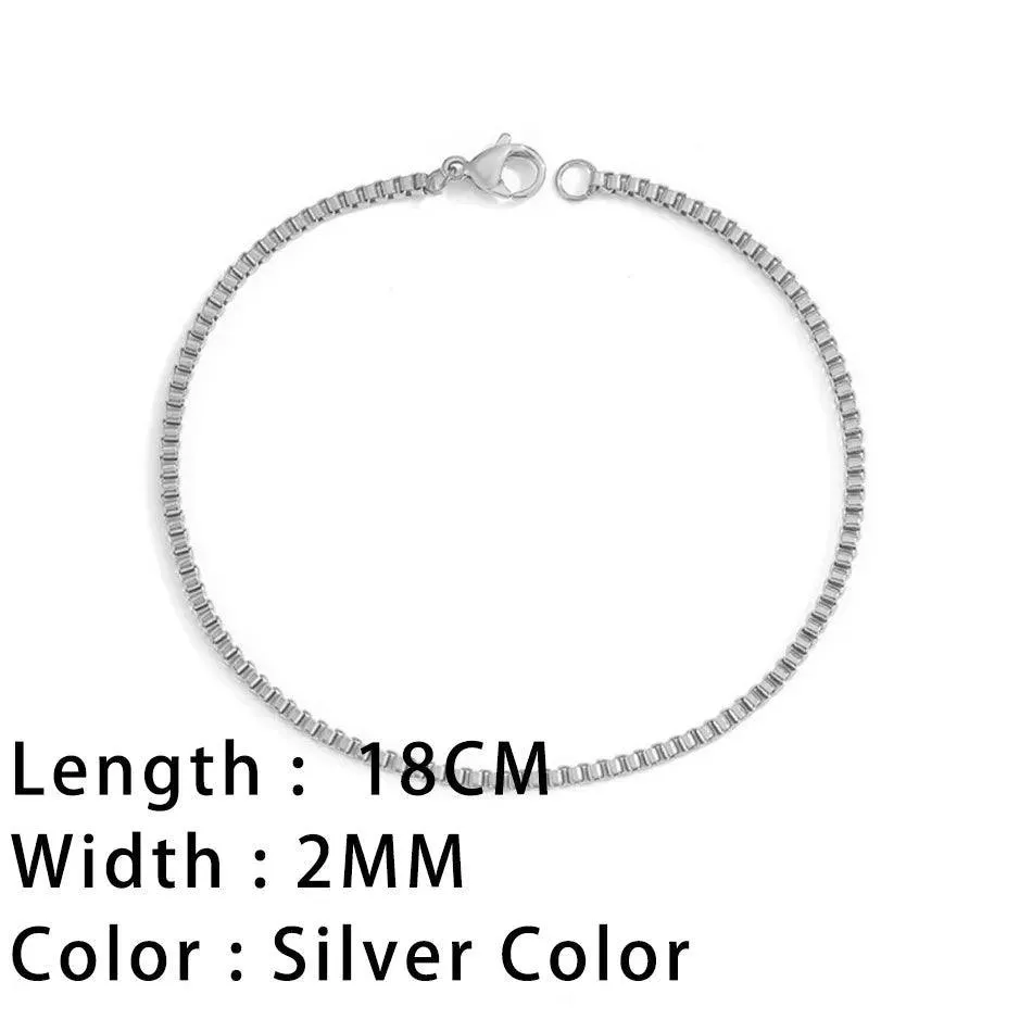 SUNIBI Classic Snake Chain Bracelet: Chic Women's Jewelry Piece
