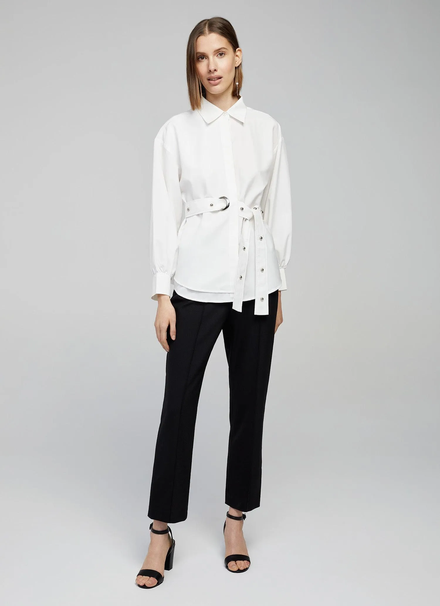 Taylor Belted Long Sleeves Shirt