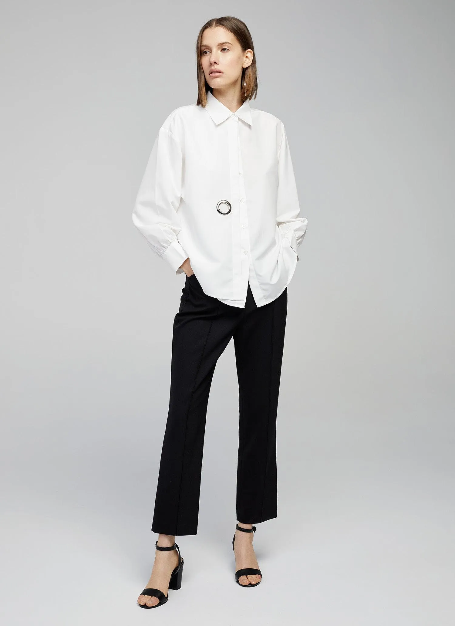 Taylor Belted Long Sleeves Shirt