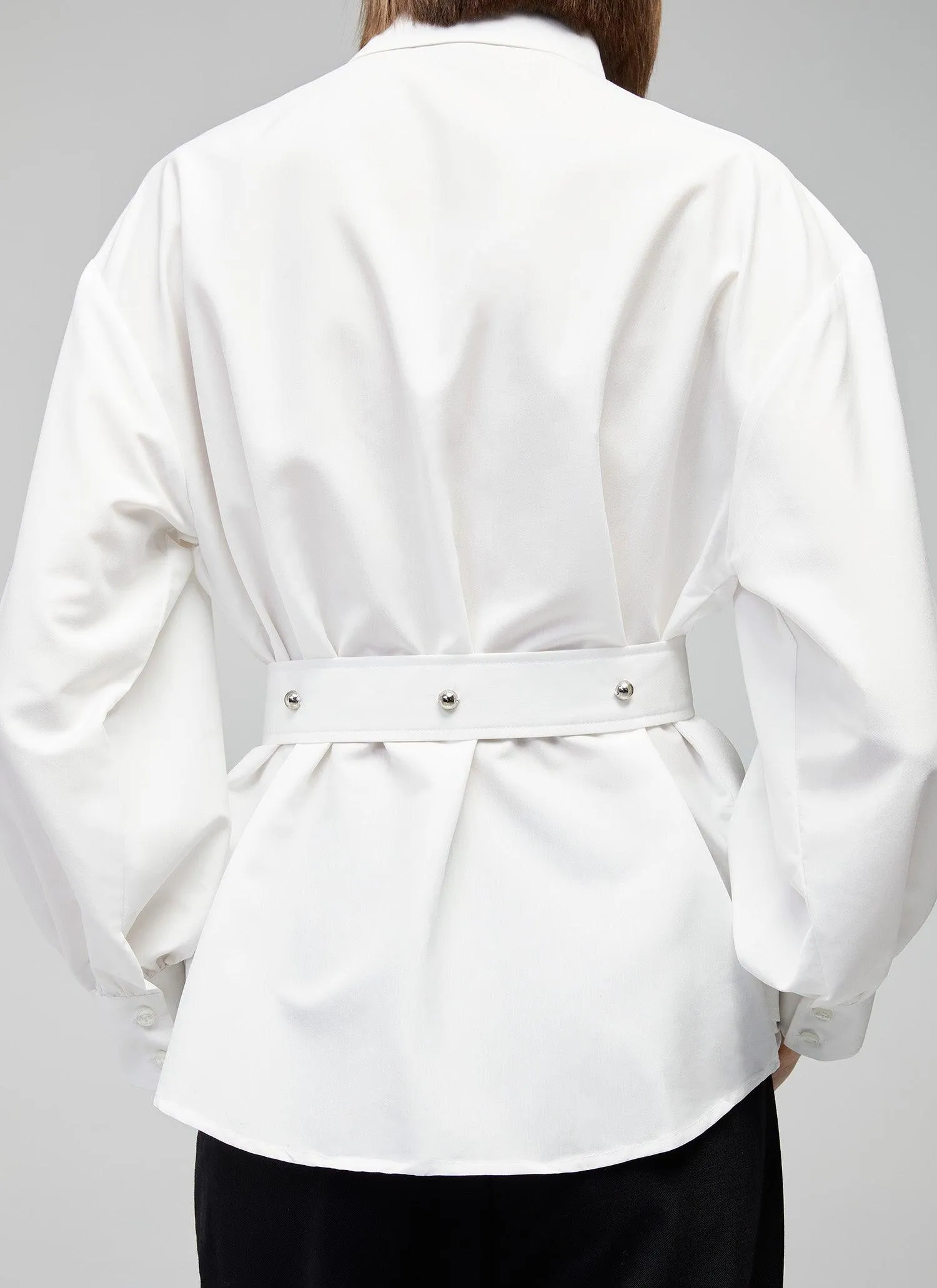 Taylor Belted Long Sleeves Shirt