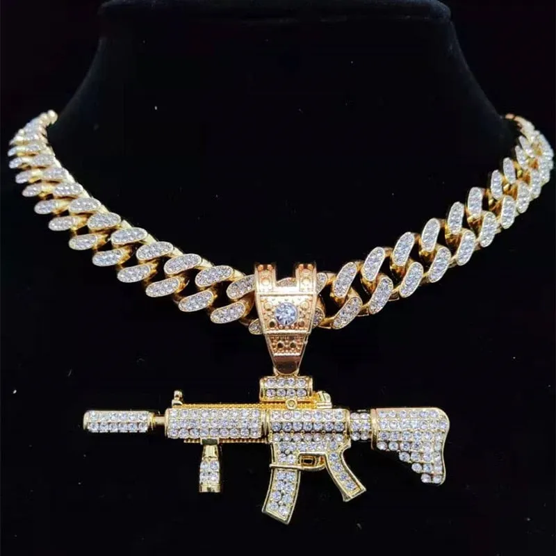 TEEK - Bling Submachine Necklace