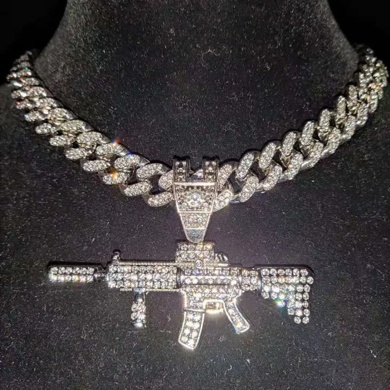 TEEK - Bling Submachine Necklace